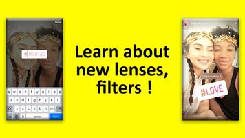 Filtros para Snapchat -Efeitos, Editar foto Cartaz