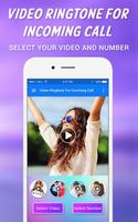 Video Ringtone for Incoming Call capture d'écran 1