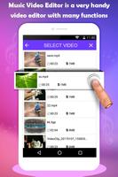 Video Editor - Music, Cut, Mix Video syot layar 2