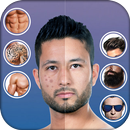 Handsome:Men Hair Styles, Makeup, Mustache, ABS APK