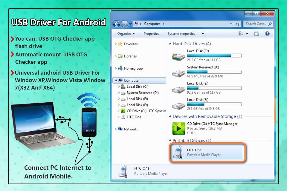 OTG USB : USB Driver for Android for Android - APK Download