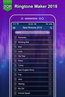 Top Ringtone 2018:New Ringtone Maker & MP3 Cutter capture d'écran 1