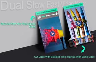 برنامه‌نما Slow Fast Dual Video Maker عکس از صفحه