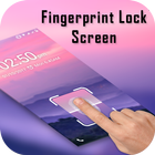 Fingerprint lock screen Zeichen