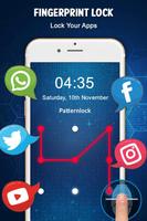 Fingerprint lock screen اسکرین شاٹ 3