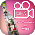 Photo Video Maker with Music - Slide Show Maker আইকন