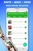 Photo Video Maker with Music - Slide Show Maker পোস্টার