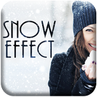 Snow Photo Effect Zeichen