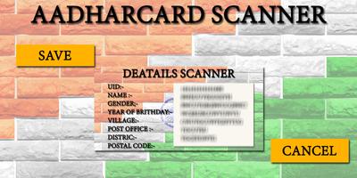 برنامه‌نما AdharCard Scanner عکس از صفحه