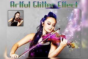 Photo Glitter Effect : Magic Brush syot layar 1