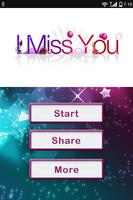 Miss You GIF Collection Plakat