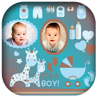 Baby Photo Collage Maker icône