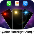 Color Flash Light on Call & SMS simgesi