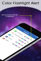 Color Flash Light on Call & SMS capture d'écran 3