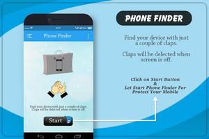 Phone Finder  : Clap To Find Phone โปสเตอร์