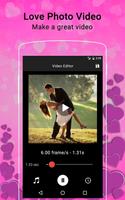 Love Video Maker with Song Affiche