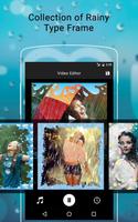 Rainy Photo Video Music Maker скриншот 1