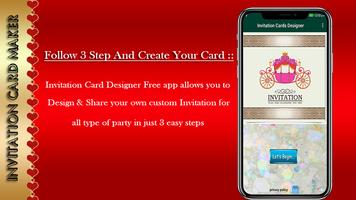 Invitation Card Maker screenshot 1