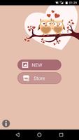 Valentine Frames Plus الملصق