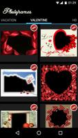 Valentine Frames Plus تصوير الشاشة 1