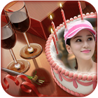 Cake Photo Frame أيقونة