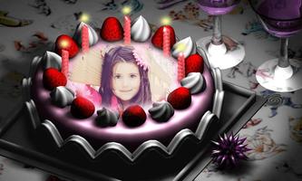 Cake Photo Frame الملصق