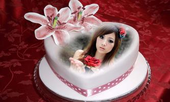 Cake Photo Frame captura de pantalla 1