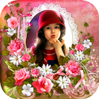 Flower Photo Frame-icoon