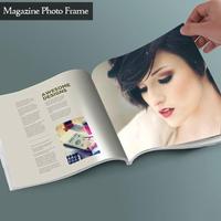 Magazine Photo Frame Affiche