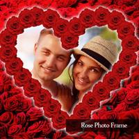 Rose Photo Frame โปสเตอร์