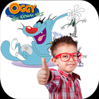 Oggy And The Cockroaches Photo Frame Editor App icône