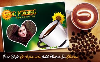 Good Morning Photo frames 2024 পোস্টার