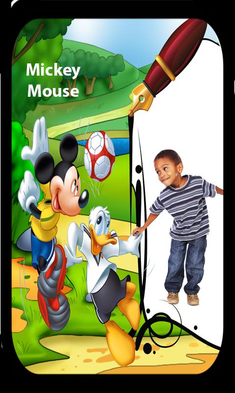 Android için Mickey Mouse Cartoon Latest Photo Editor Frame App - APK