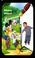 Mickey Mouse Cartoon Latest Photo Editor Frame App پوسٹر