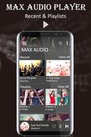Max Audio Player स्क्रीनशॉट 1