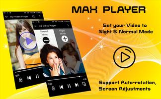 MAX Player - Full HD Video Player imagem de tela 1