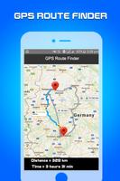 برنامه‌نما GPS Route Finder عکس از صفحه