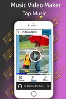 Music Video Maker - Photo to Video Maker capture d'écran 1
