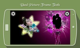 Romantic Love Photo Frame - Couple Photo Frame ảnh chụp màn hình 1