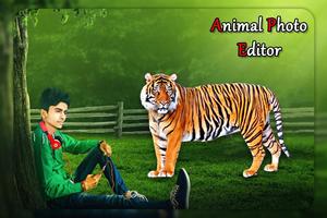 Wild Animal Photo Editor پوسٹر