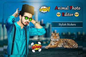 Wild Animal Photo Editor اسکرین شاٹ 2