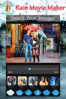 Rain Photo Video Maker With Music Affiche