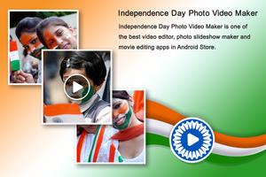Independence Day Photo Video Maker : 15th August imagem de tela 2