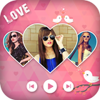 Love Photo Video Maker with Music 圖標