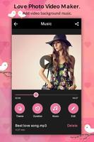 3 Schermata Love Photo Video Maker with Music