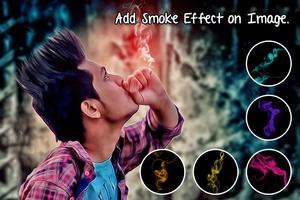 Smoker Boy Photo Editor : Smoke Photo Effect capture d'écran 1