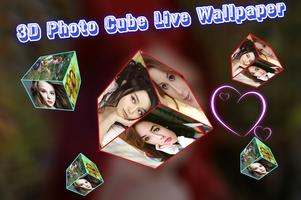 برنامه‌نما 3d photo cube live wallpaper عکس از صفحه