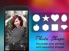 Photo Shape Collage Maker Affiche