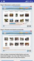 Photos Recovery Software Help تصوير الشاشة 1