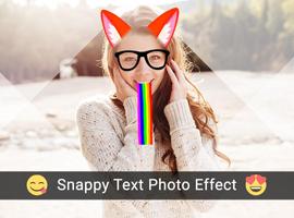 Snappy Photo Filter - Sticker poster